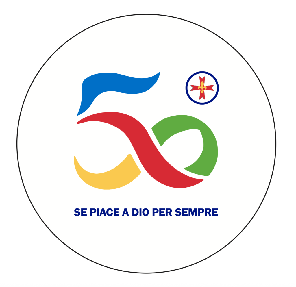 ADESIVO 50 FONDAZIONE ASSOCIAZIONE